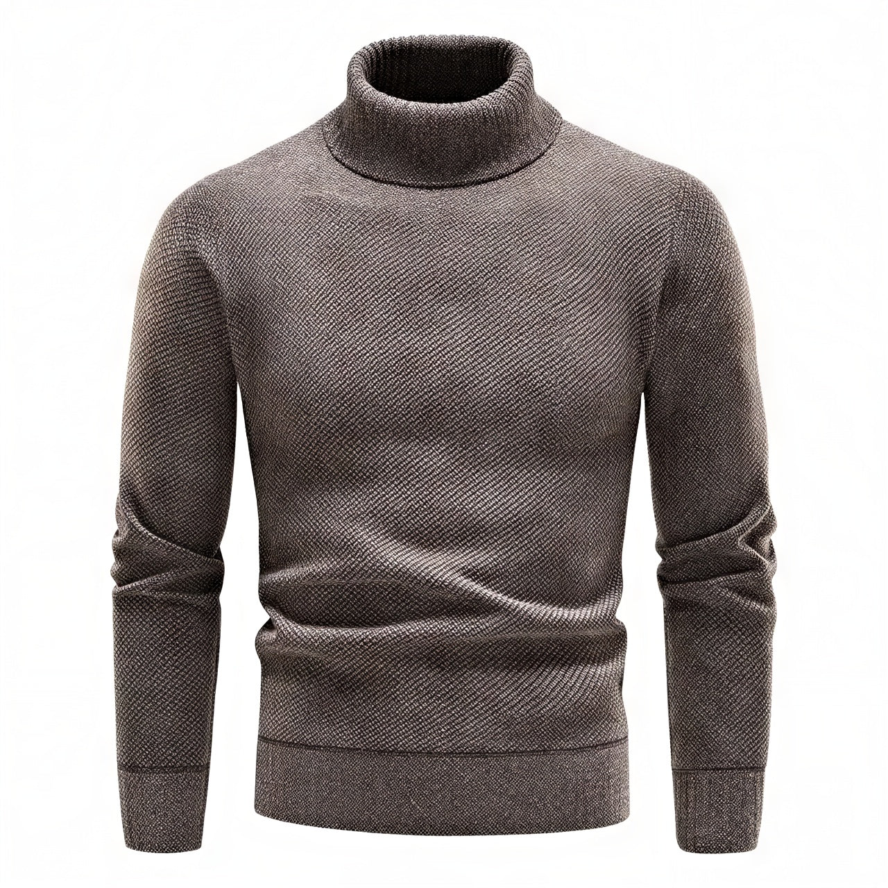 Klassisk Herre Sweater | Tekstureret Strik | Vinterklar