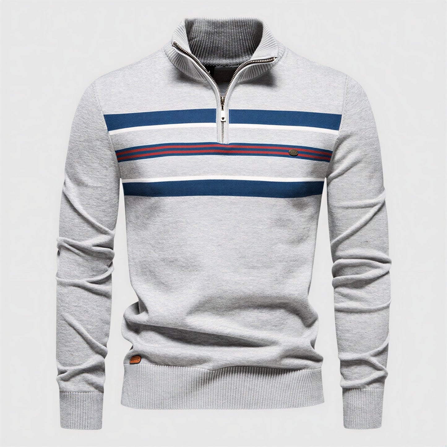 Herre Strikpullover | Sporty Design | Casual Brug