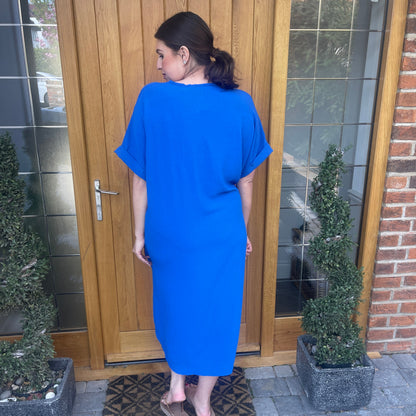 Tiffany Maxi Knot Dress - Blush Boutique Essex