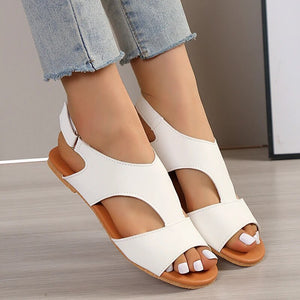 Minimalistiske Sandaler med Justerbar Rem