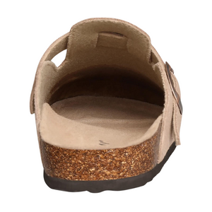 Kvinder Mules Ruskind – Åben Ryg, Justerbar Rem, Korkfodseng, Gummi Sål-82019-06b2bdc7-662a-4d59-94d1-bccbae961390