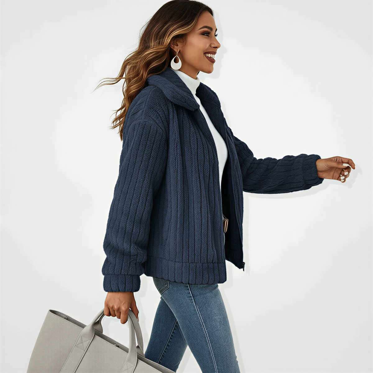 Casual Chic Plystoppe | Afslappet Pasform | Hverdag