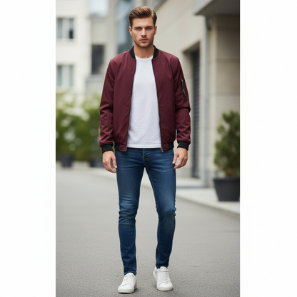 Andreas | Let Bomberjakke | Hverdagsstil