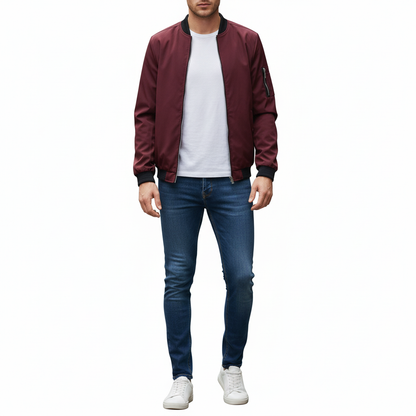 Andreas | Let Bomberjakke | Hverdagsstil