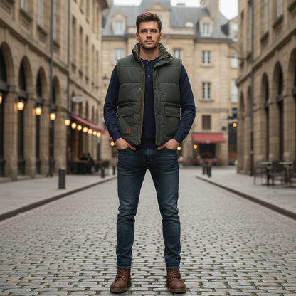 Otto Herre Varm Vest | Fleeceforet | Vinterklar