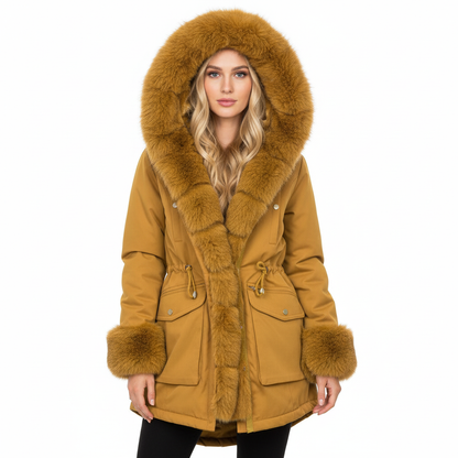 Vinterparka | Varm Faux Fur | Casual Stil