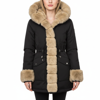 Vinterparka | Varm Faux Fur | Casual Stil