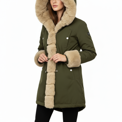 Vinterparka | Varm Faux Fur | Casual Stil