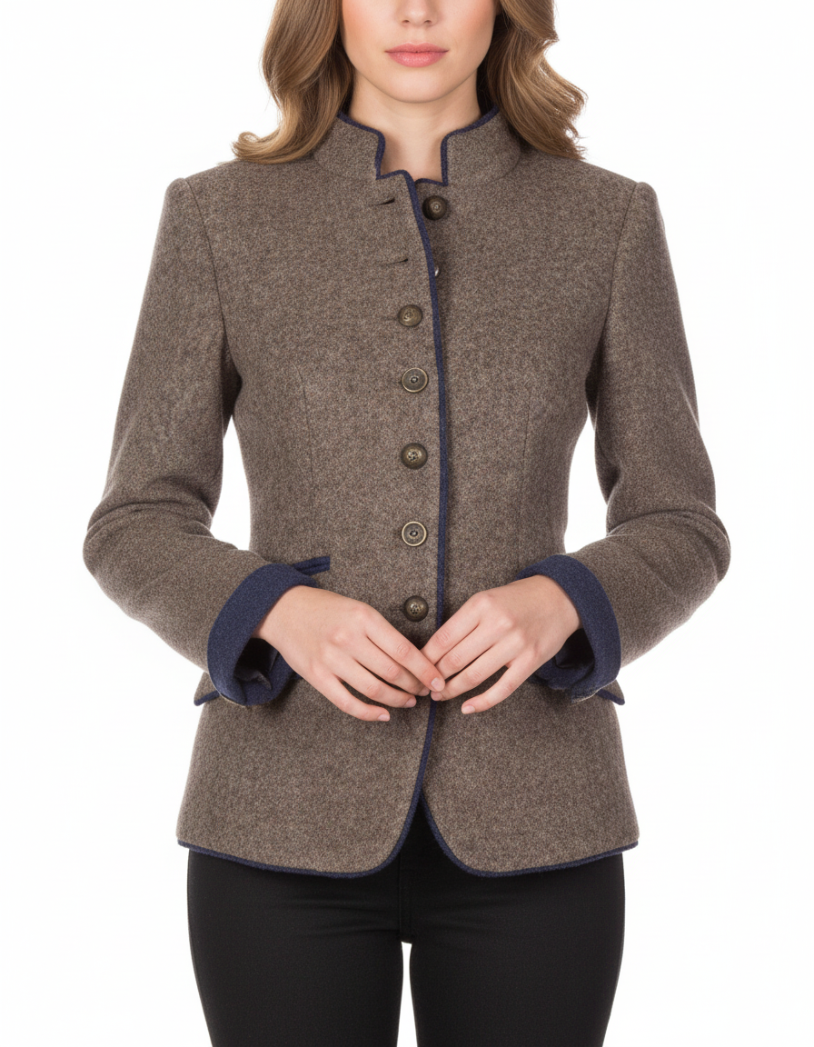 Annika Blazer | Elegant Uldblanding | Hverdag & Business Casual