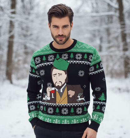 Heinrich | Sjov Jule Sweater til Mænd | Vinterfest