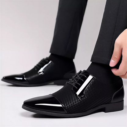 Elegante Herresko | Patentlæder & Tekstil | Formel Anledning