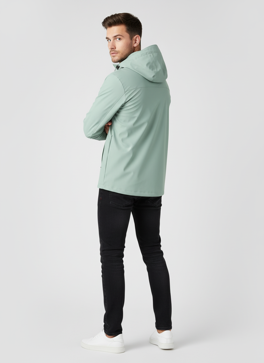 Funktionel Outdoorjakke | Mange Lommer | Helårsbrug