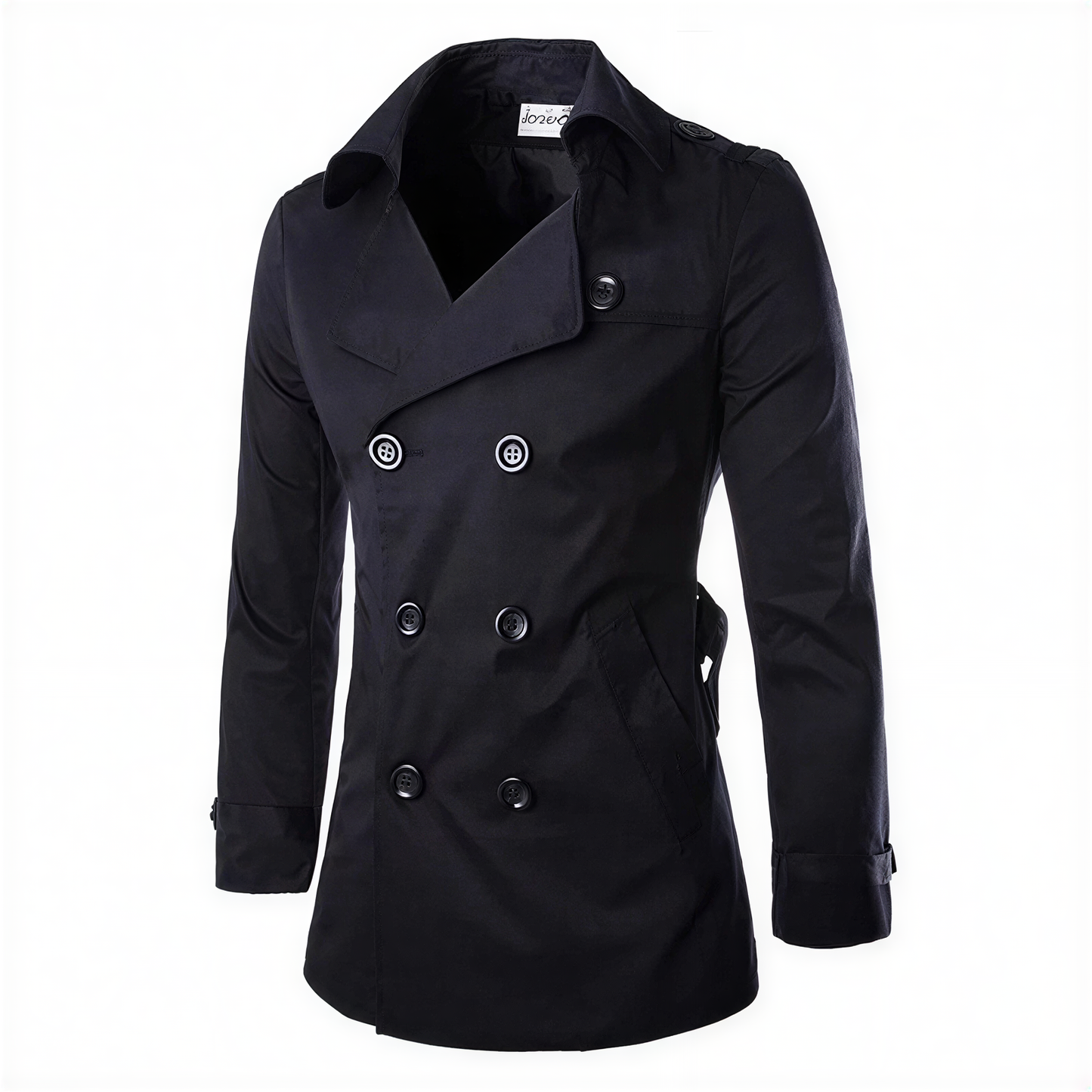 Klassisk Dobbeltspent Trenchcoat | Bomuldsblanding | Efterår