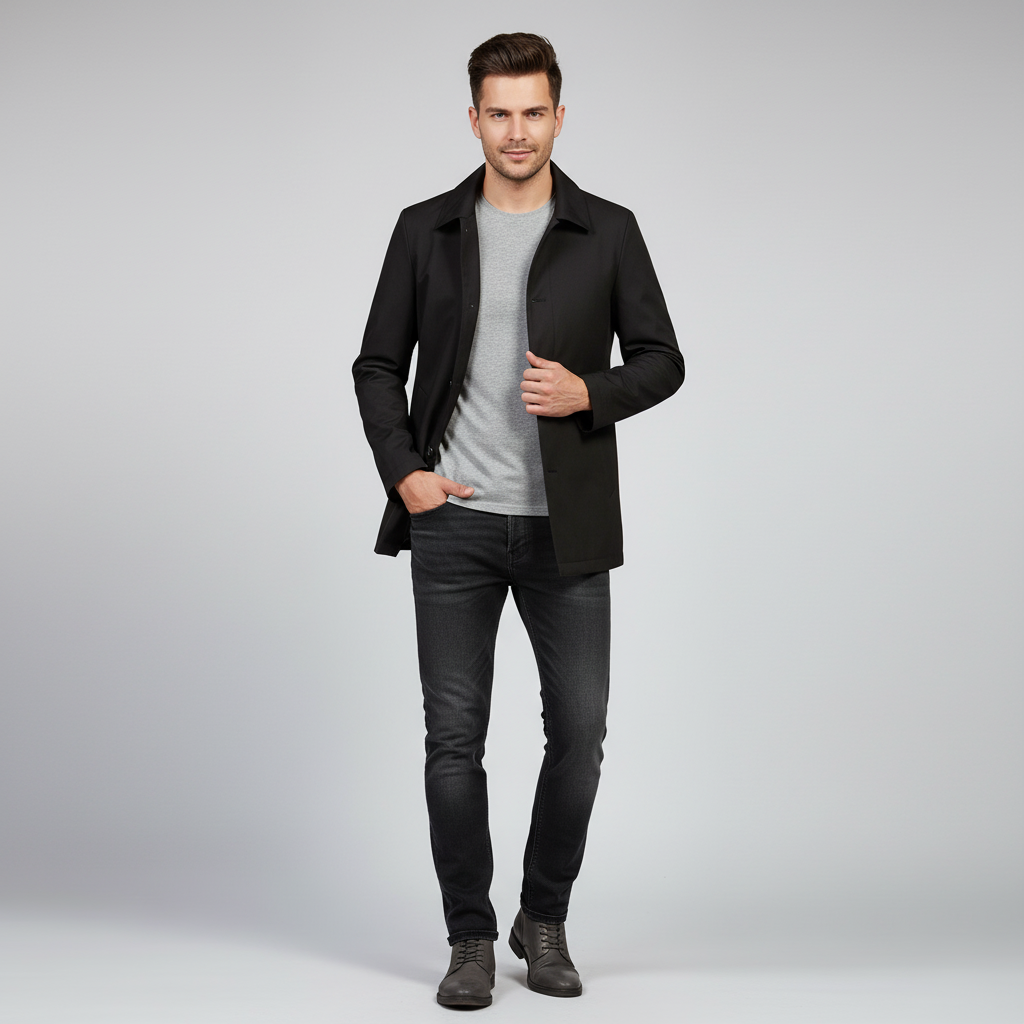 Elias Klassisk Jakke | Knaplukning | All Season
