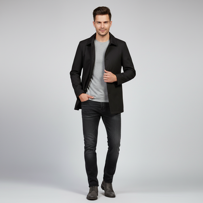 Elias Klassisk Jakke | Knaplukning | All Season