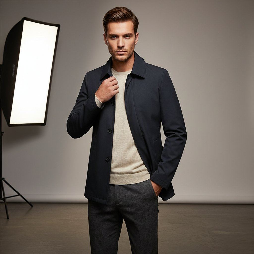 Elias Klassisk Jakke | Knaplukning | All Season