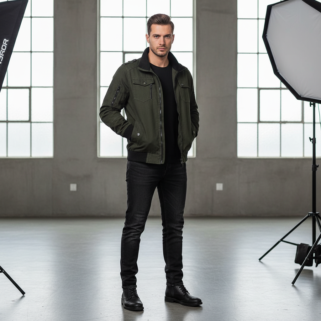 Heinrich Bomberjakke | Militær-inspireret | Casual