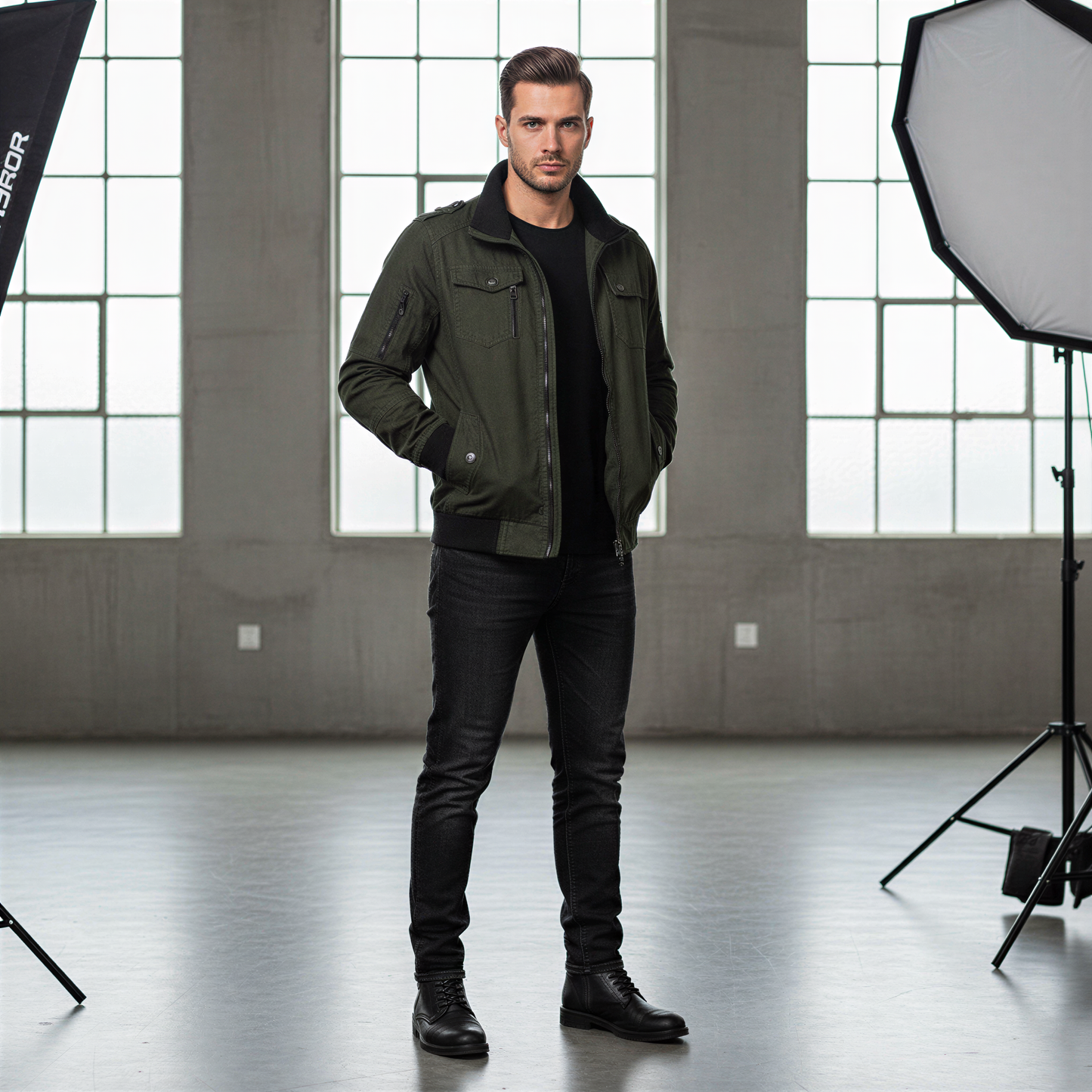 Heinrich Bomberjakke | Militær-inspireret | Casual