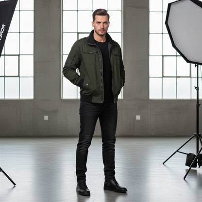 Heinrich Bomberjakke | Militær-inspireret | Casual