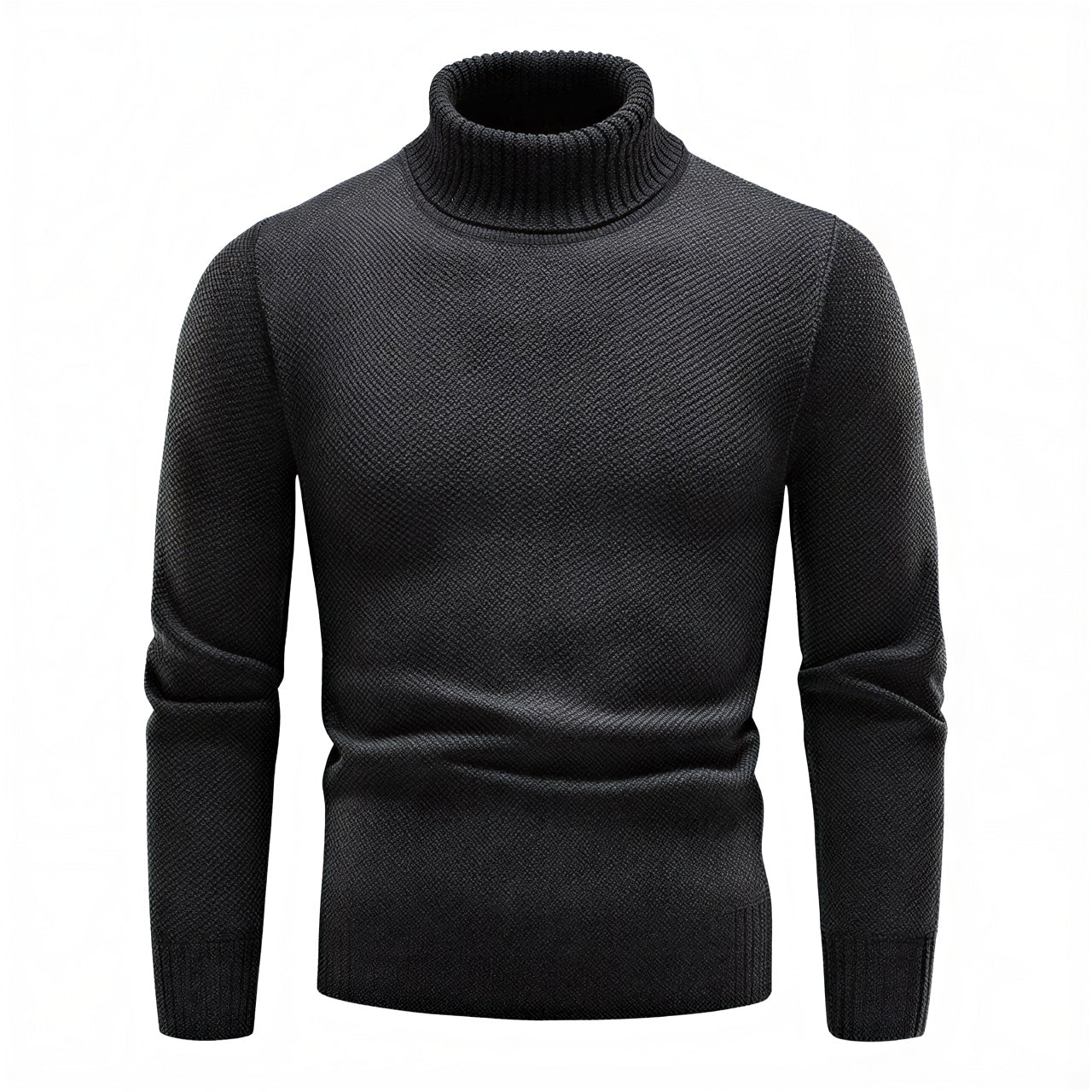 Klassisk Herre Sweater | Tekstureret Strik | Vinterklar