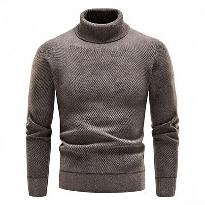 Klassisk Herre Sweater | Tekstureret Strik | Vinterklar