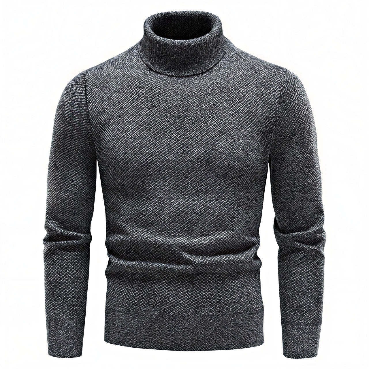 Klassisk Herre Sweater | Tekstureret Strik | Vinterklar