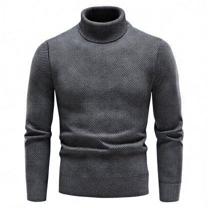 Klassisk Herre Sweater | Tekstureret Strik | Vinterklar
