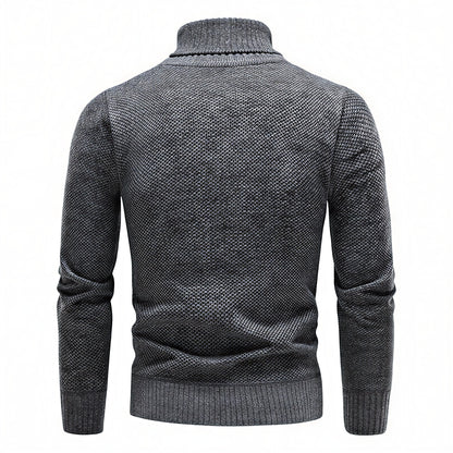Klassisk Herre Sweater | Tekstureret Strik | Vinterklar
