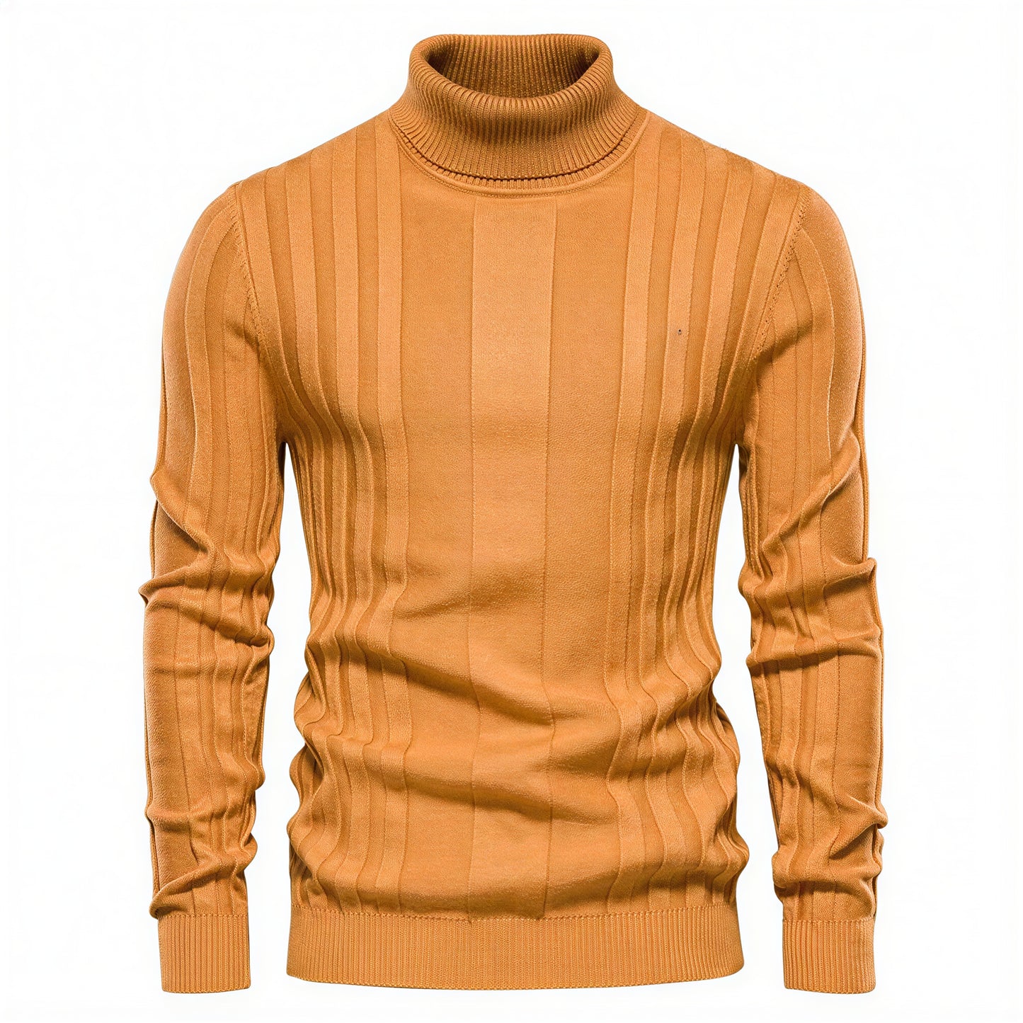 Klassisk Herre Sweater | Ribstrikket Design | Smart Casual
