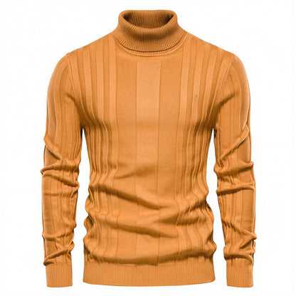 Klassisk Herre Sweater | Ribstrikket Design | Smart Casual