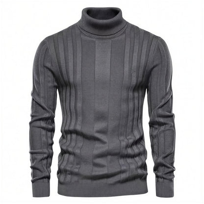 Klassisk Herre Sweater | Ribstrikket Design | Smart Casual