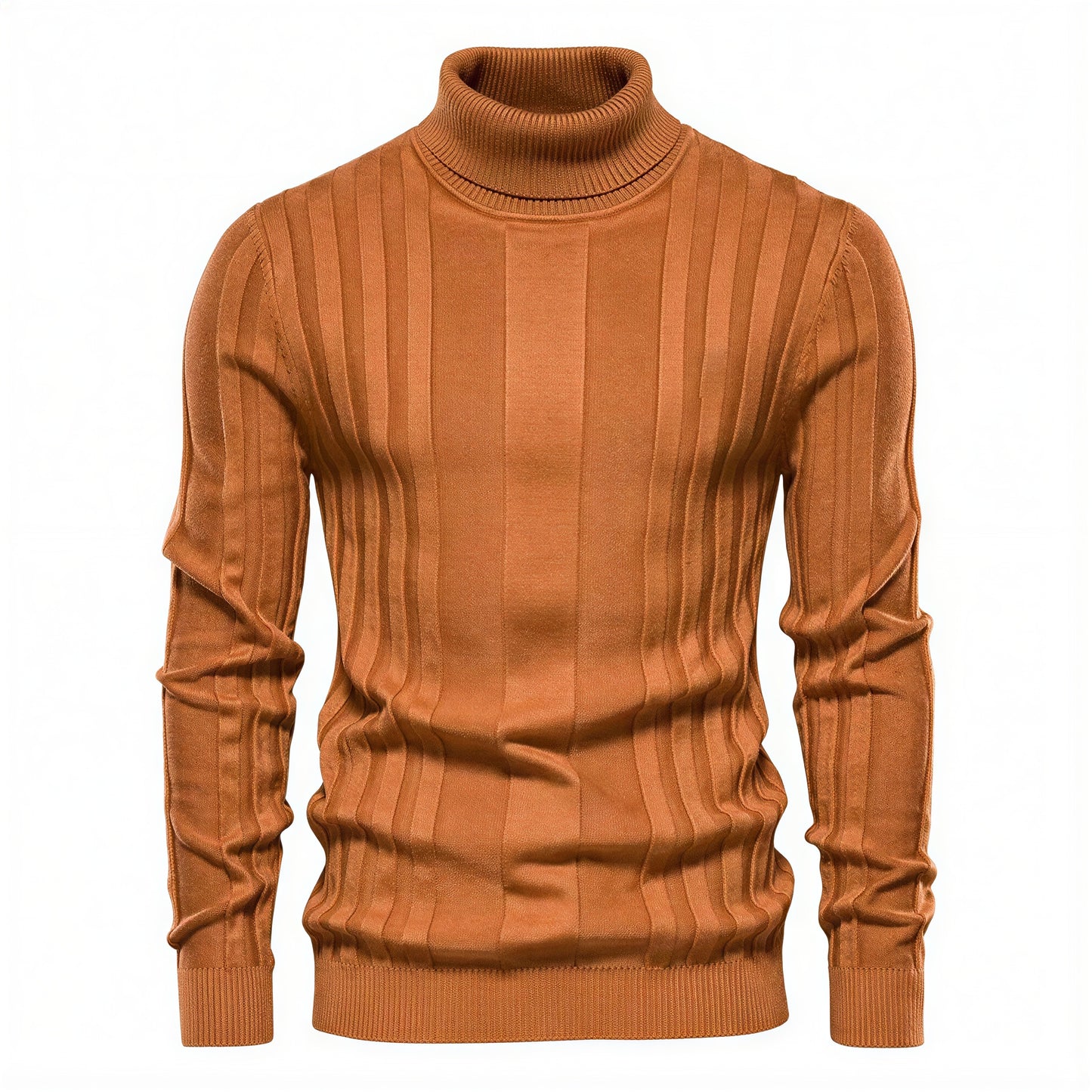 Klassisk Herre Sweater | Ribstrikket Design | Smart Casual