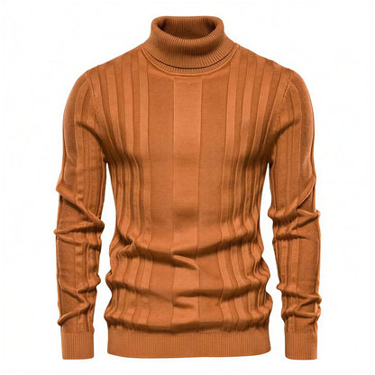Klassisk Herre Sweater | Ribstrikket Design | Smart Casual