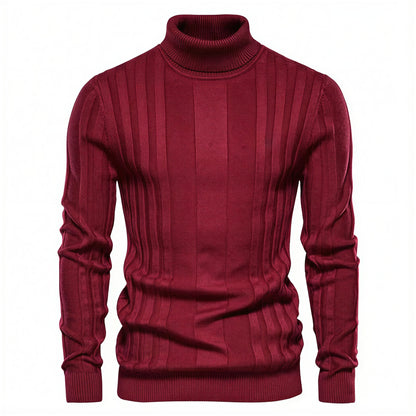 Klassisk Herre Sweater | Ribstrikket Design | Smart Casual