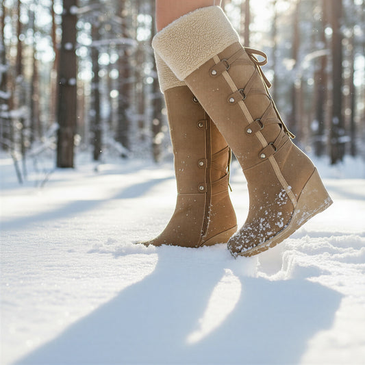 Tamara Vinterstøvler | Med Pelsdetalje | Casual Boho