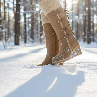 Tamara Vinterstøvler | Med Pelsdetalje | Casual Boho