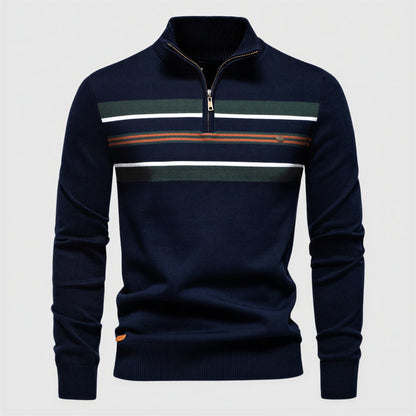 Herre Strikpullover | Sporty Design | Casual Brug
