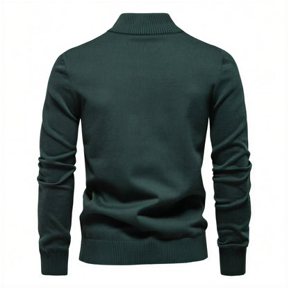 Herre Strikpullover | Sporty Design | Casual Brug