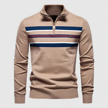 Herre Strikpullover | Sporty Design | Casual Brug