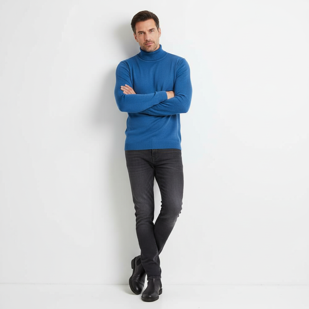 Moderne Striktrøje | Ribdetaljer | Helårsbrug