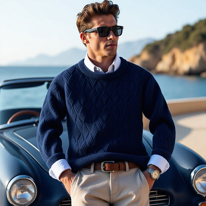 Wilfried Striktrøje | Tekstureret Strik | Vinter