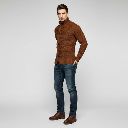 Moderne Striktrøje | Asymmetrisk Lynlås | Casual & Smartåœ