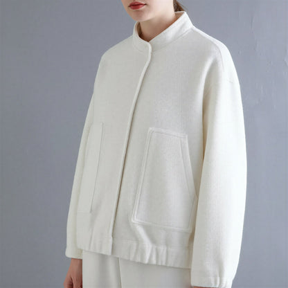 Moderne Bomberjakke | Uldblanding | Hverdag