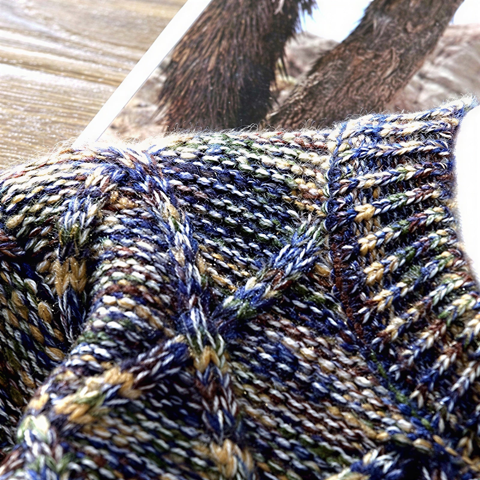 Afslappet Striktrøje | Diamant Kabelmønster | Hverdag