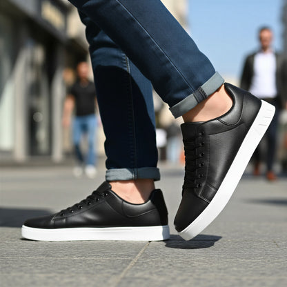 Klassiske Sneakers i Imiteret Læder | Alsidige | Hverdag