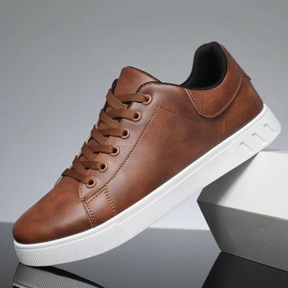 Klassiske Sneakers i Imiteret Læder | Alsidige | Hverdag