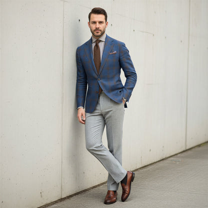 Norideen Klassisk Blazer | Tekstureret Væv | Business Casual