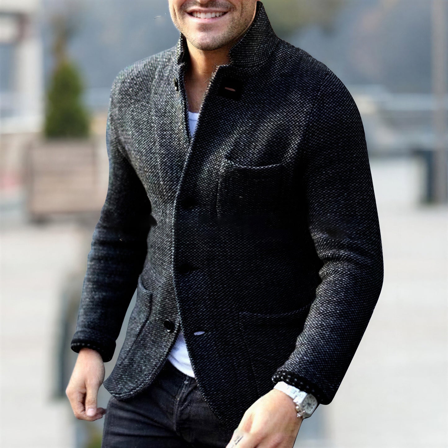 Casual Chic Blazer | Stand-up Krave | All Season