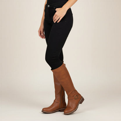 Klassiske Ridestøvler | Justerbar Spænde | Hverdagskomfort