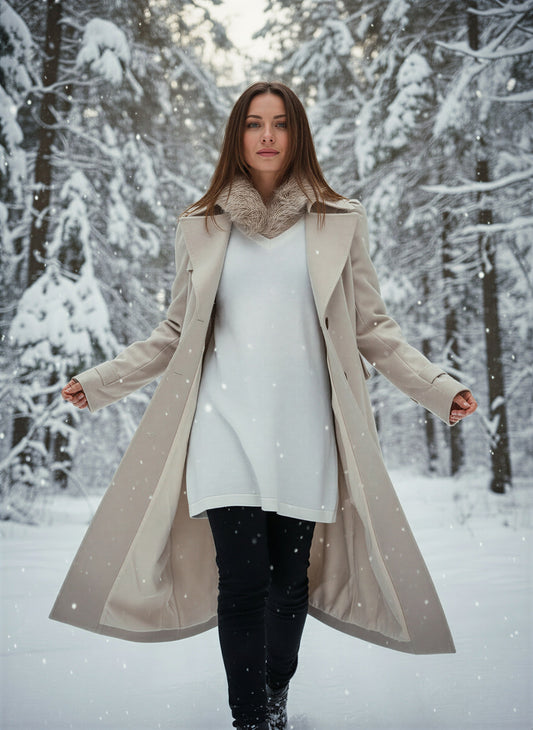 Klassisk Trenchcoat | Puffærmer | All Season